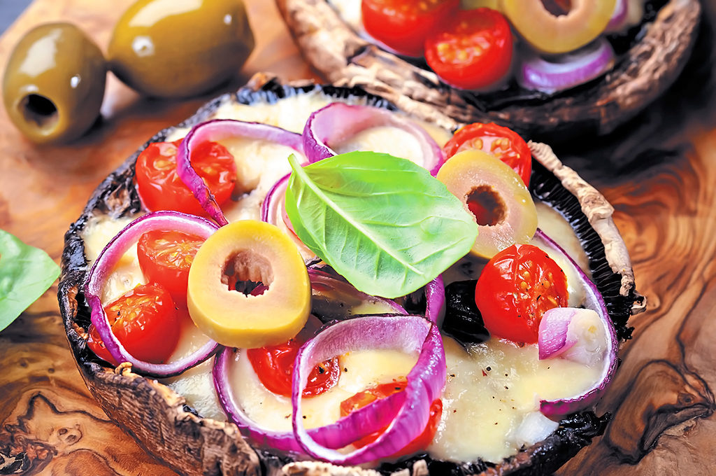 champiñones rellenos