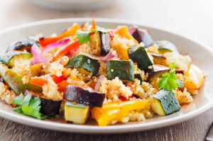 quinoa con vegetales