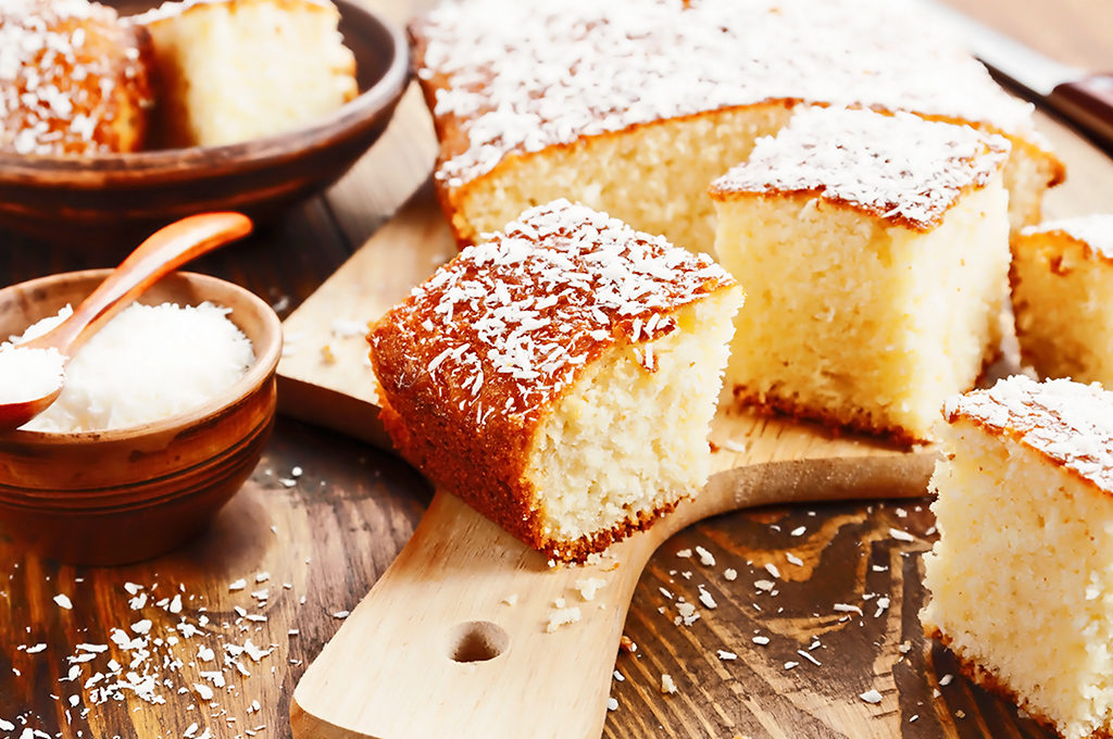 Bizcocho de piña colada