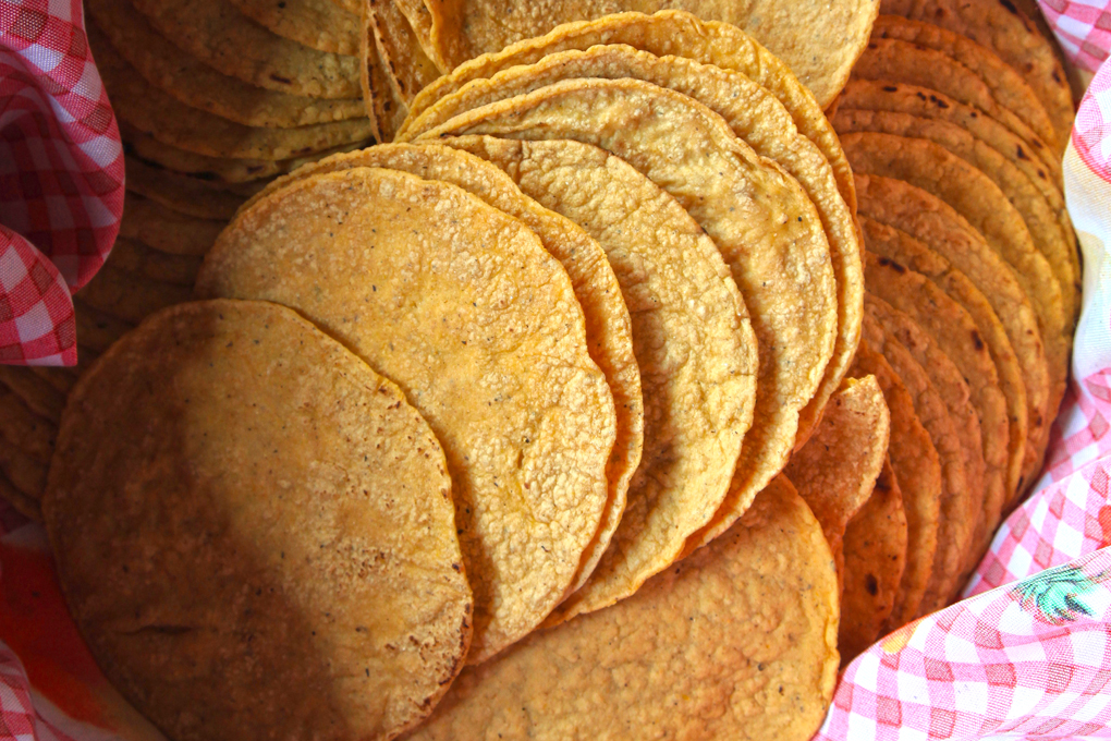 tortilla de maíz