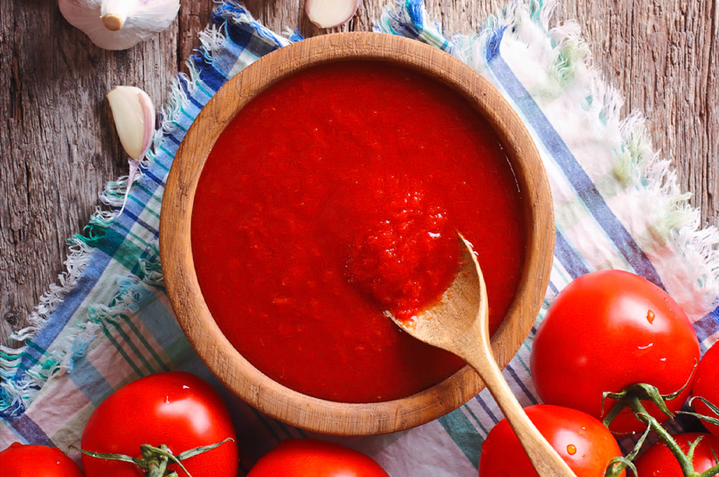 salsa de tomate casera