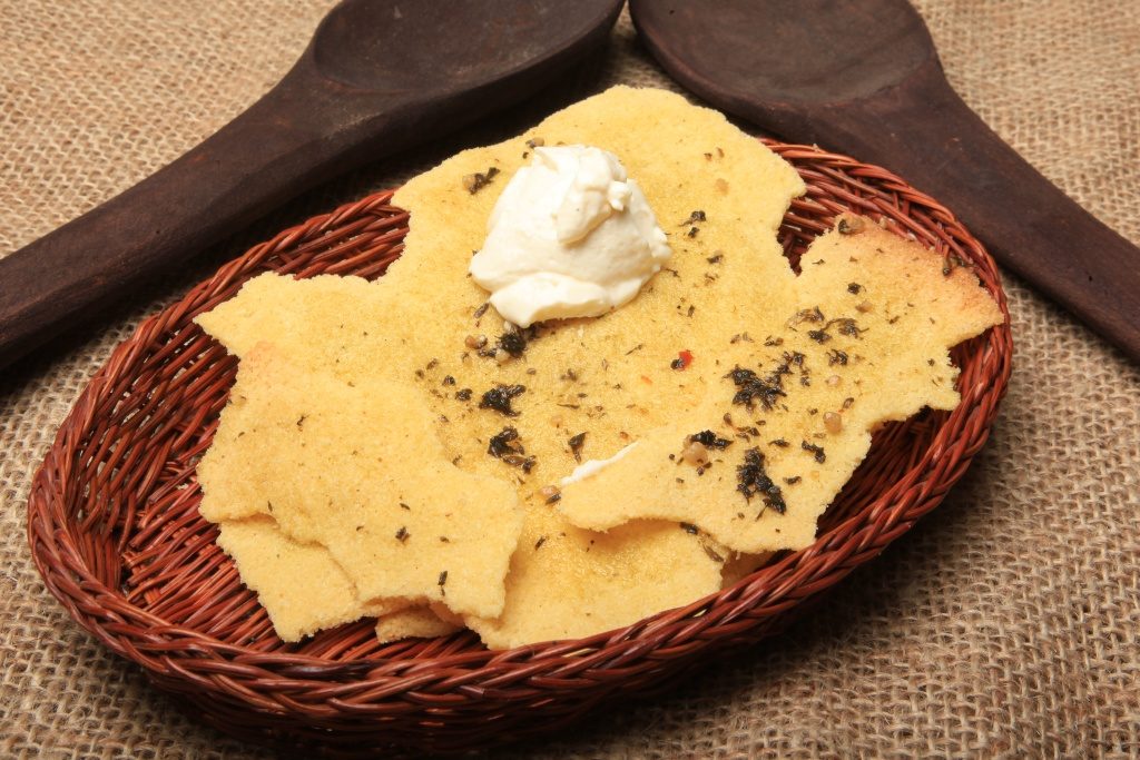 Casabe elaborado por manos garífunas, en el departamento de Atlántida.