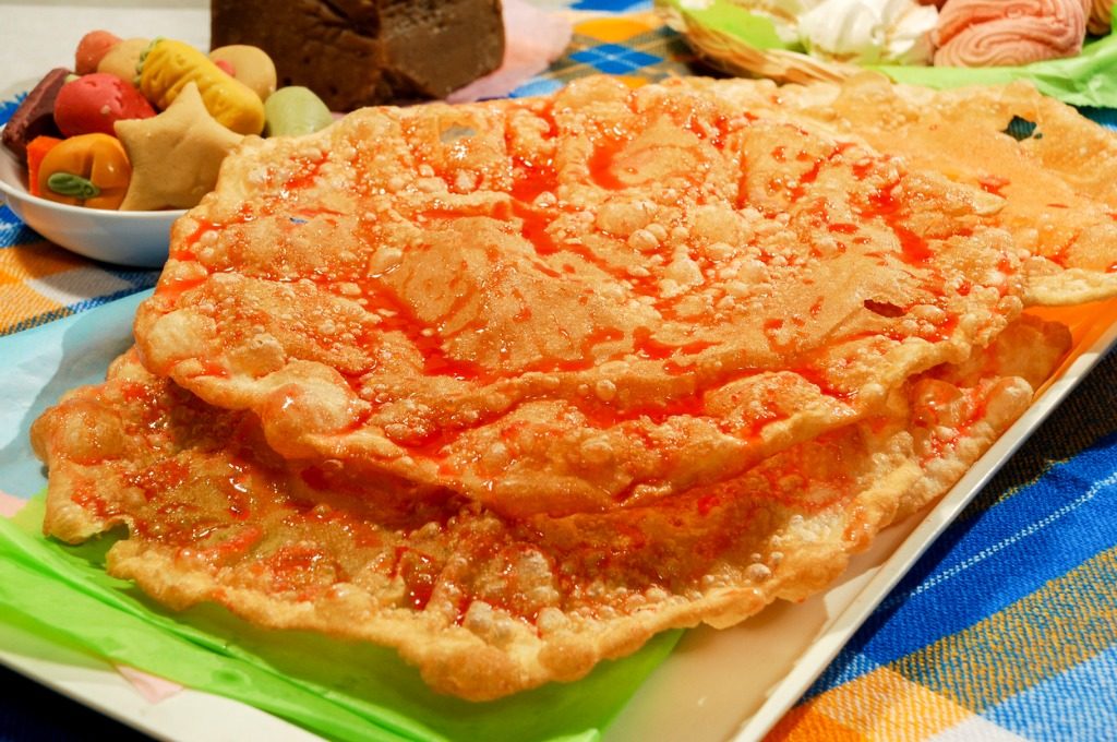 Hojuelas fritas hondureñas