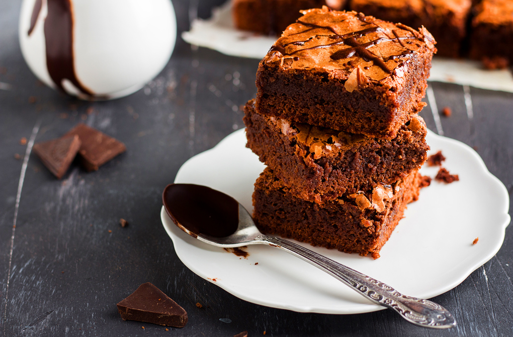 brownie de chocolate