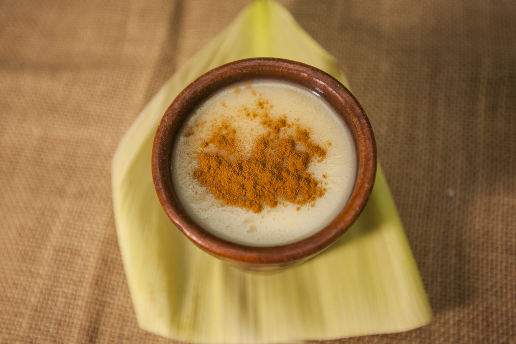 Rico atol elaborado a base de maíz.