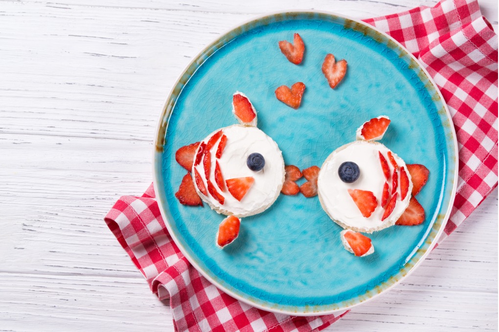 Pececitos de arroz inflado