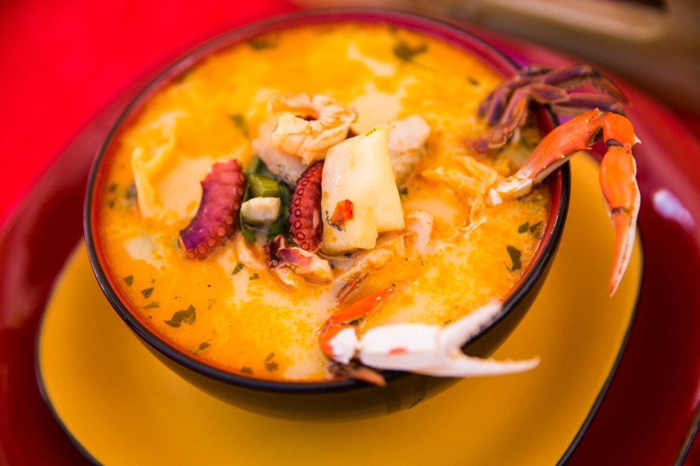 Sopa marinera muy popular en Honduras.