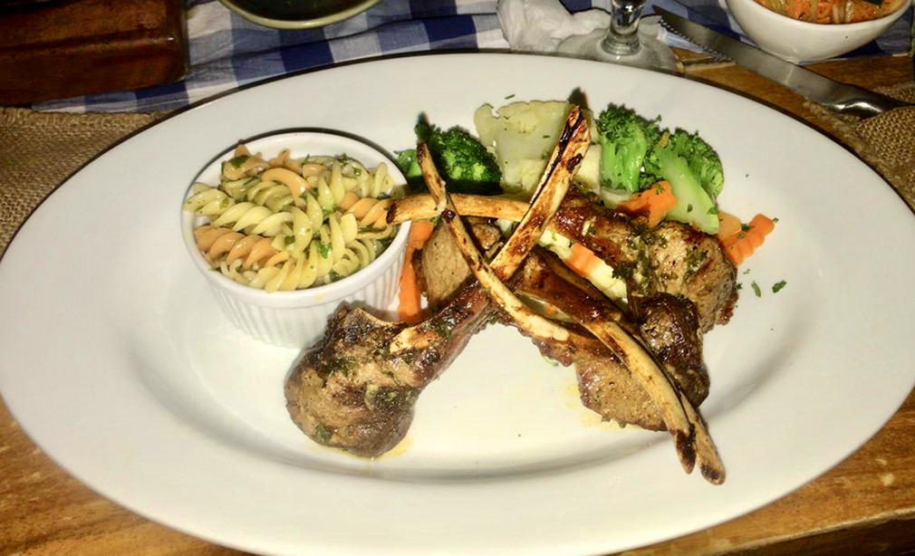 Exquisita comida gourmet del restaurante El Manzano.