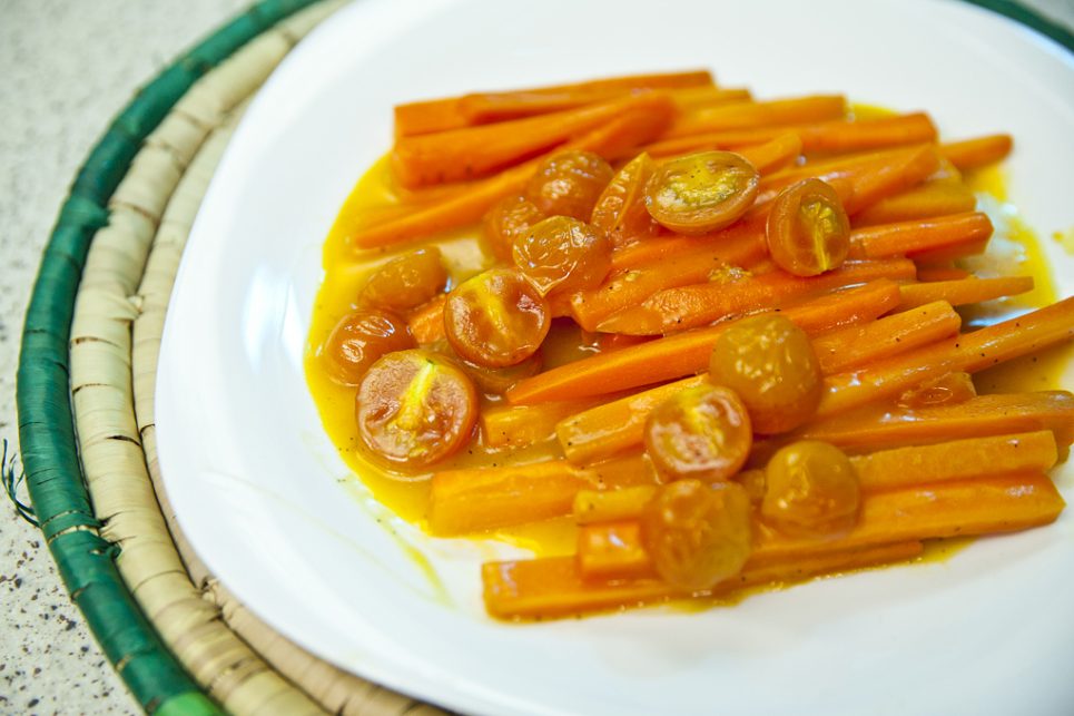 zanahoria glaseadas con naranja?