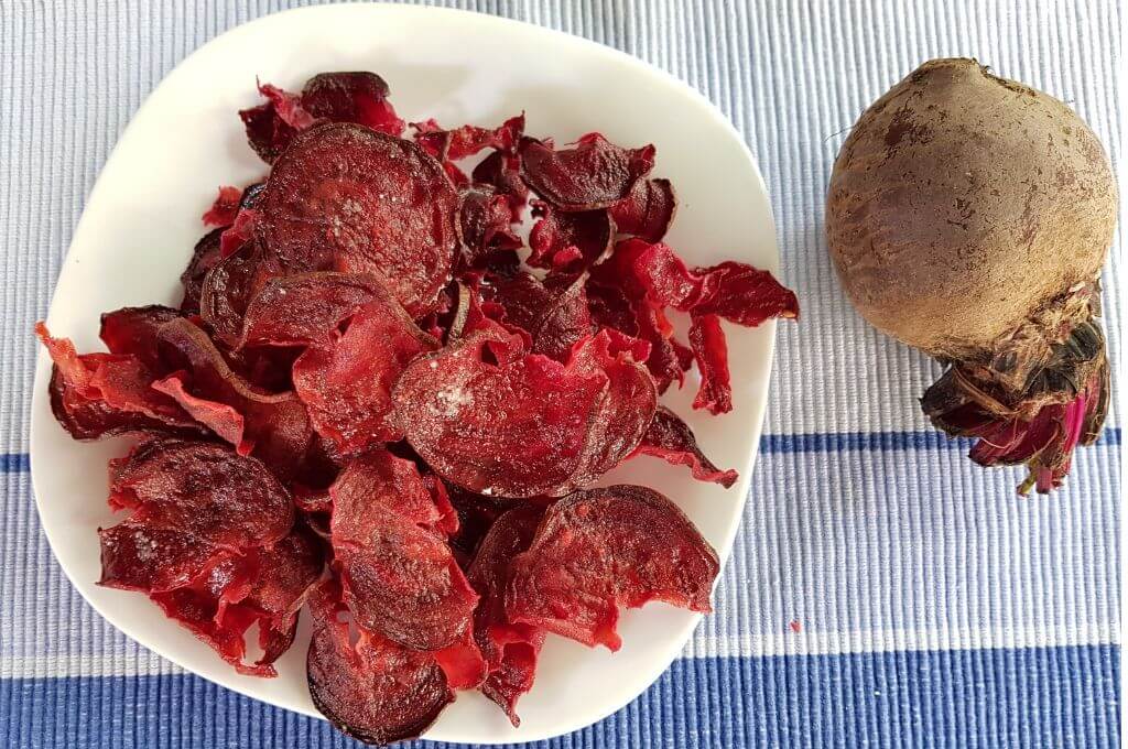 Chips de remolacha