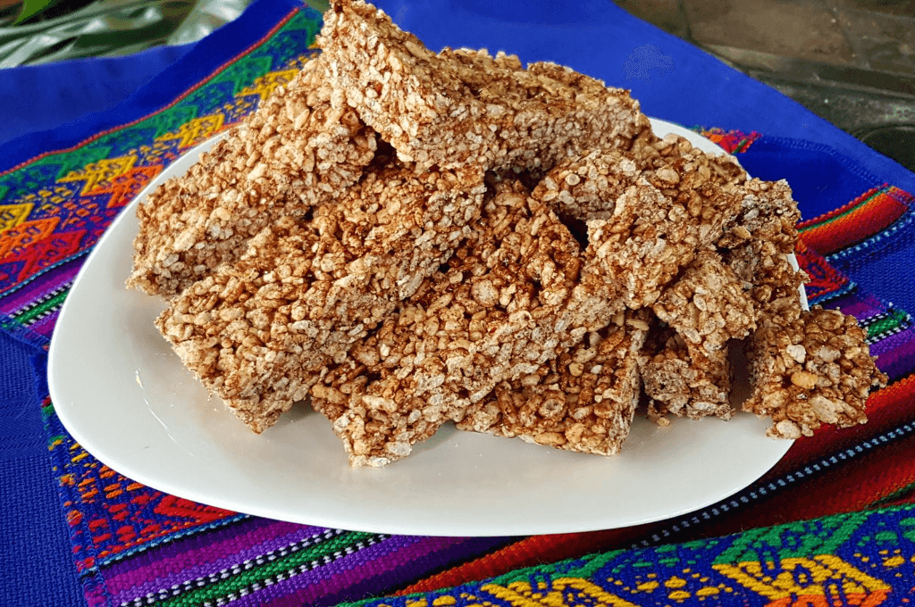 Barras de malvavisco con cacao