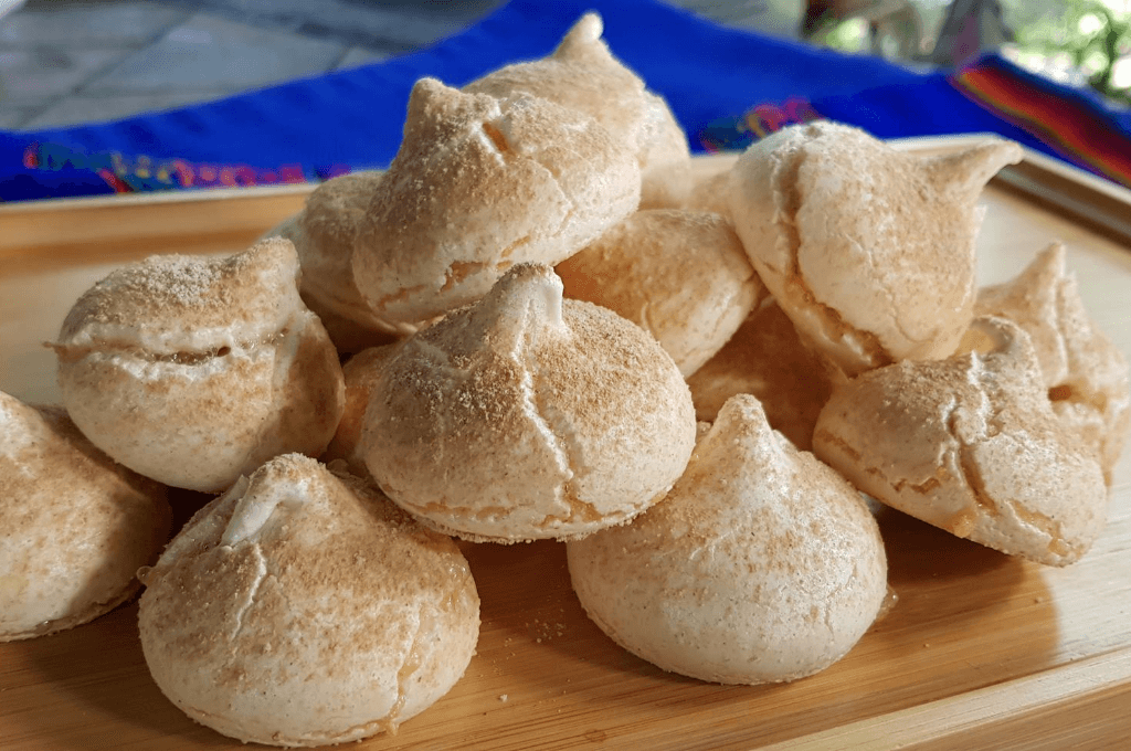 Espumillas de horchata y pozol