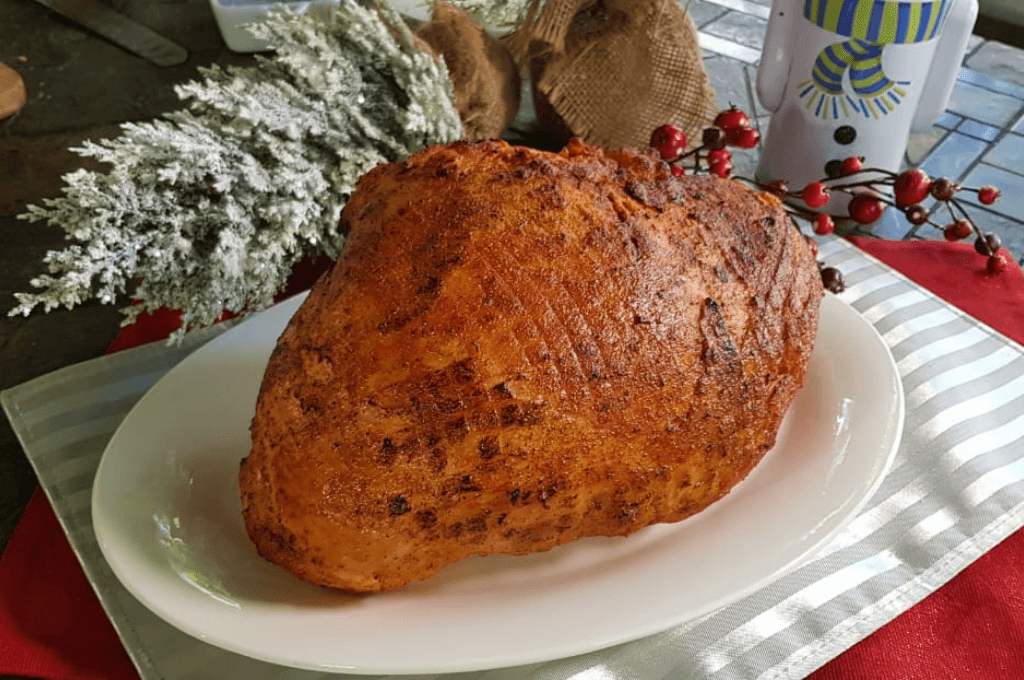 Pierna de cerdo deshuesada