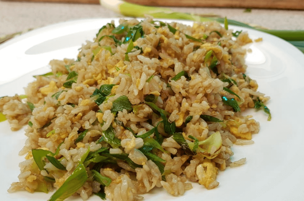 Arroz frito estilo chino secundaria