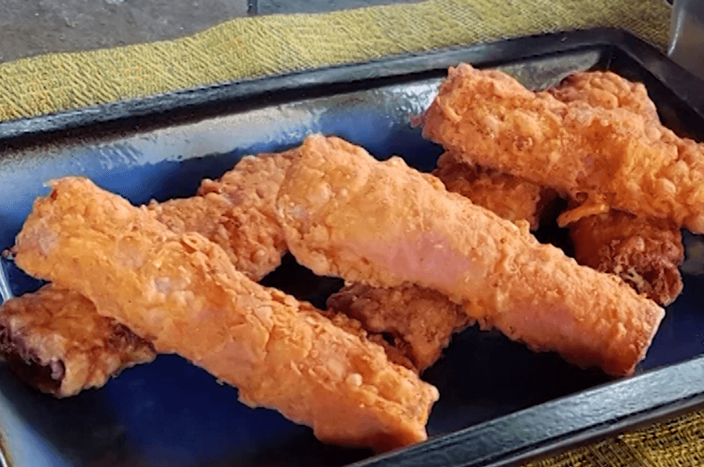 rollitos de jamón y queso