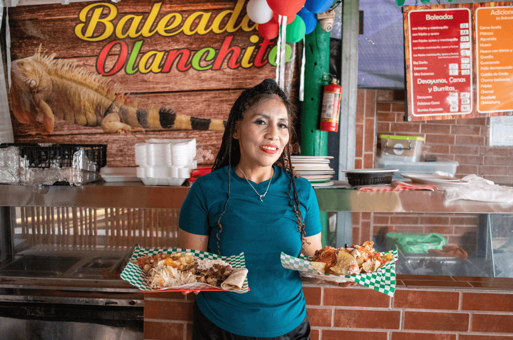 baleadas en la capital.