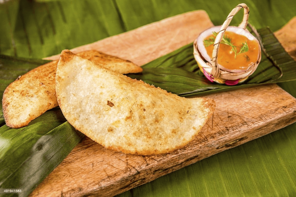 Pastelitos de plátano.