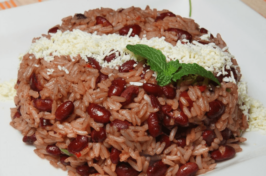 Rice and beans