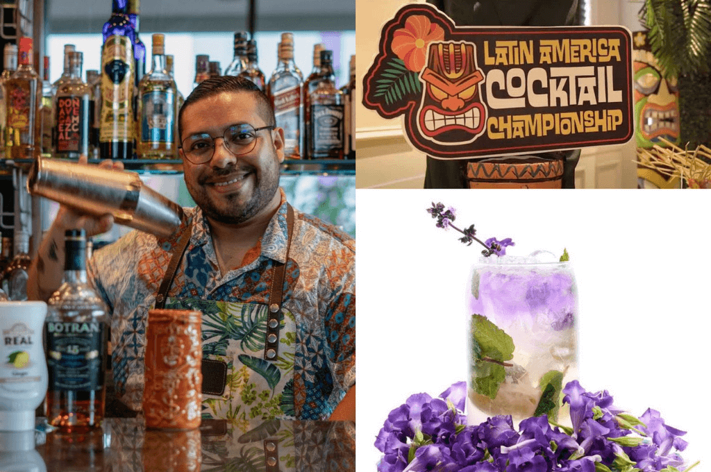 Su imaginación al momento de crear cocteles es impresionante.