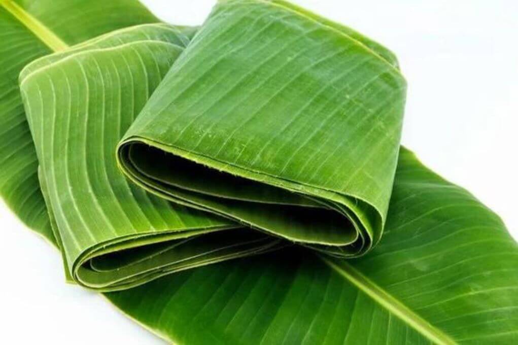 la hoja de plátano en la cocina hondureña