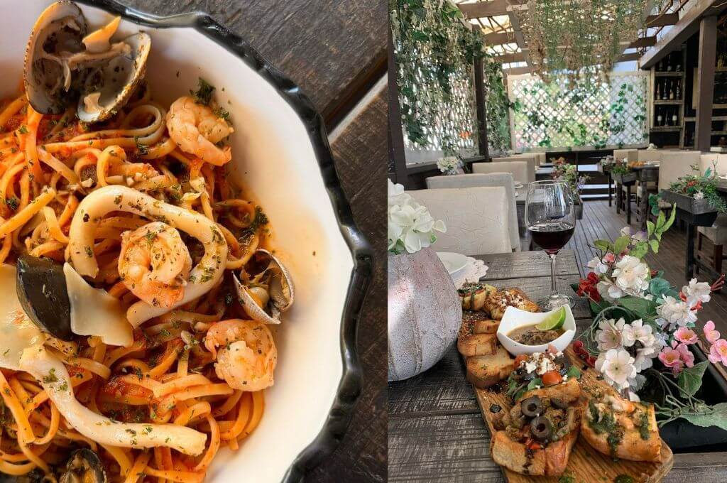 lugares para comer pasta en Tegucigalpa.