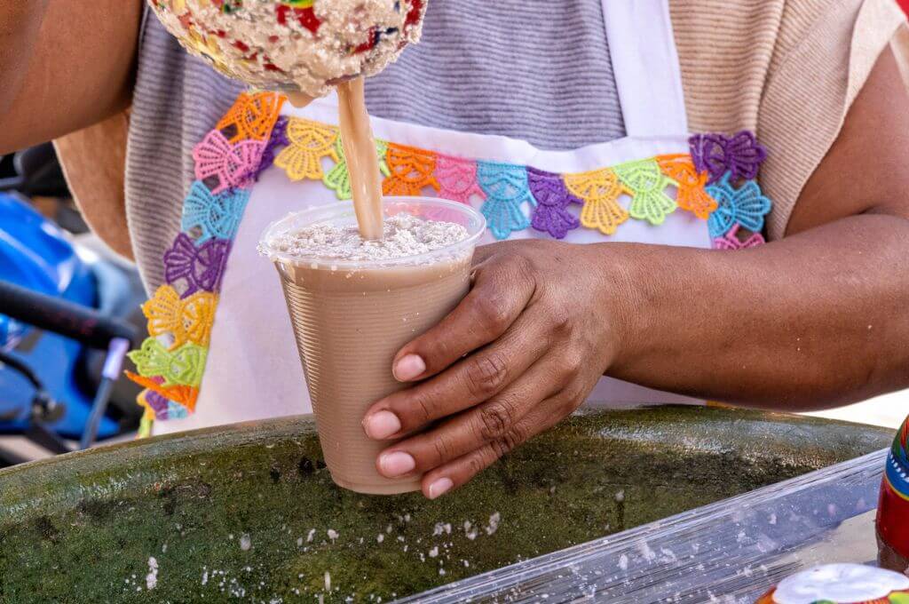 Tejate bebida mexicana 