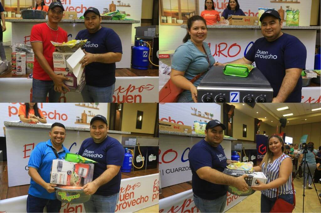 Ganadores de los sorteos de la Expo Buen Provecho 2025