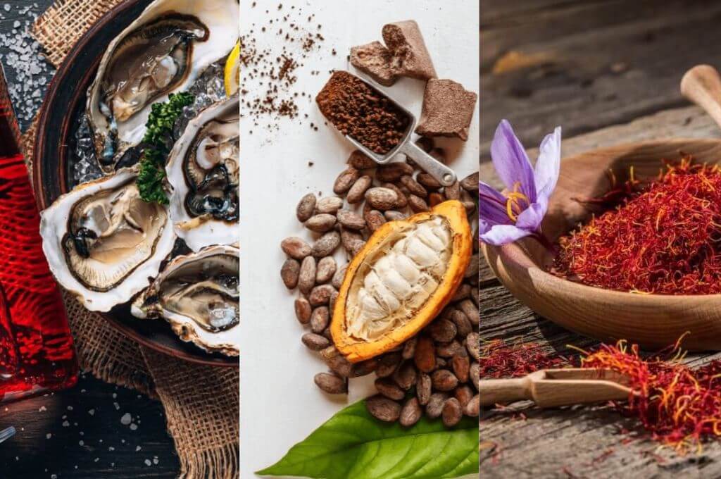 alimentos afrodisíacos