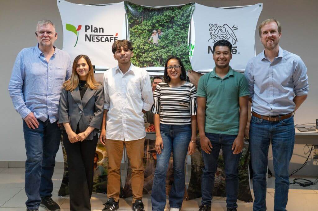 Jóvenes caficultores
