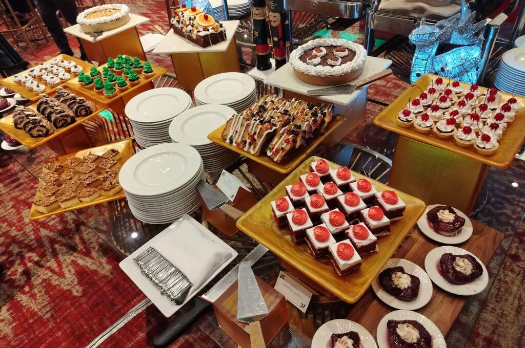 Menú navideño hotel intercontinental 