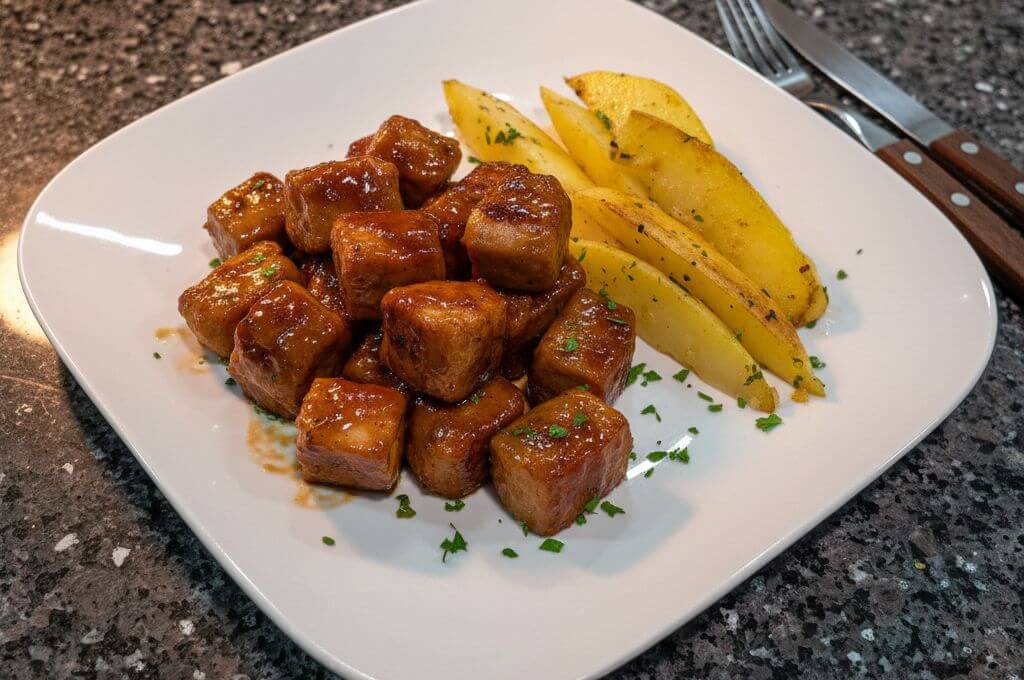 Cerdo en Salsa Barbacoa de Guayaba