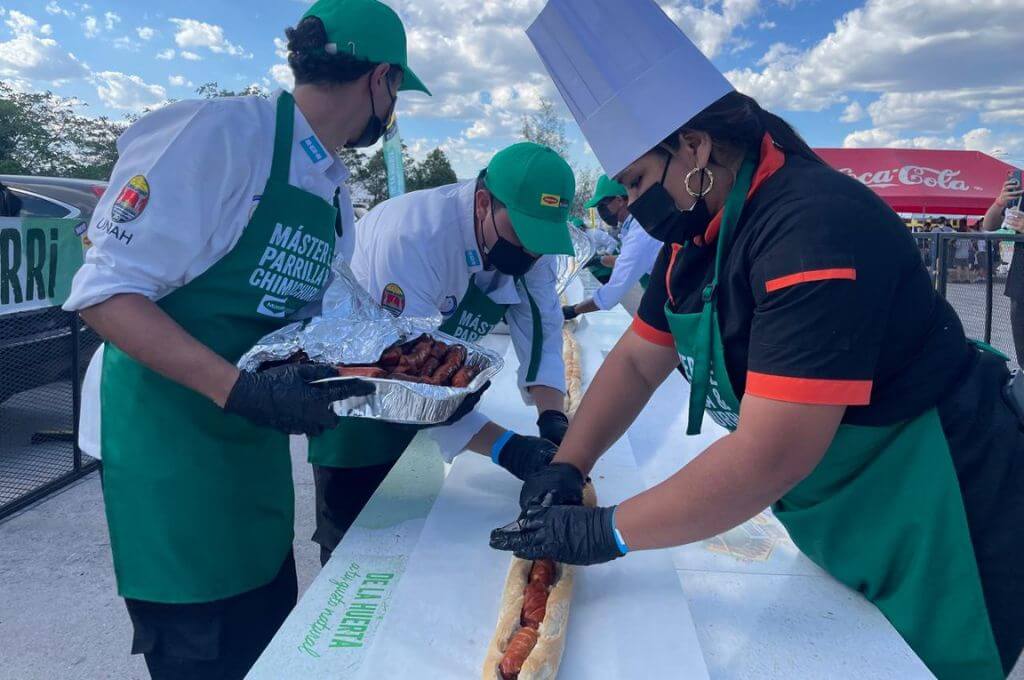 récord Guinness choripán Honduras